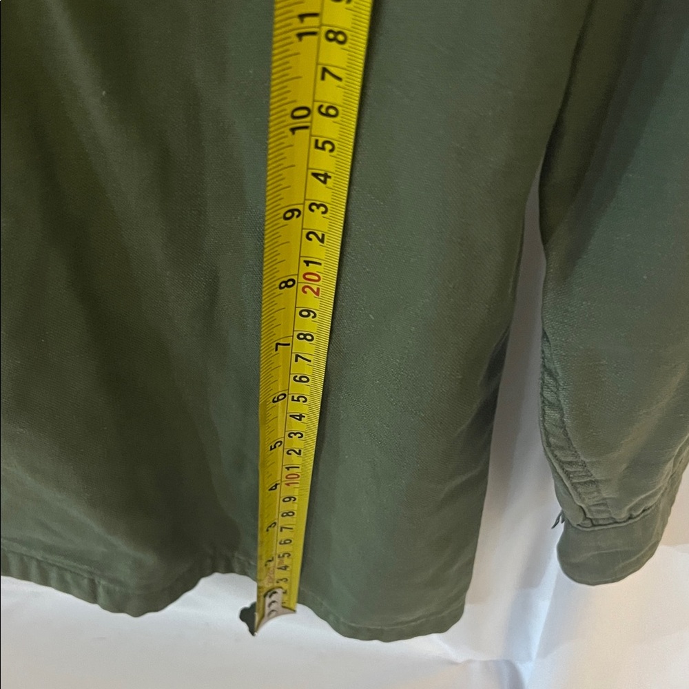 Vintage Olive Real Military Field Jacket / Shirt - Picture 6 of 7